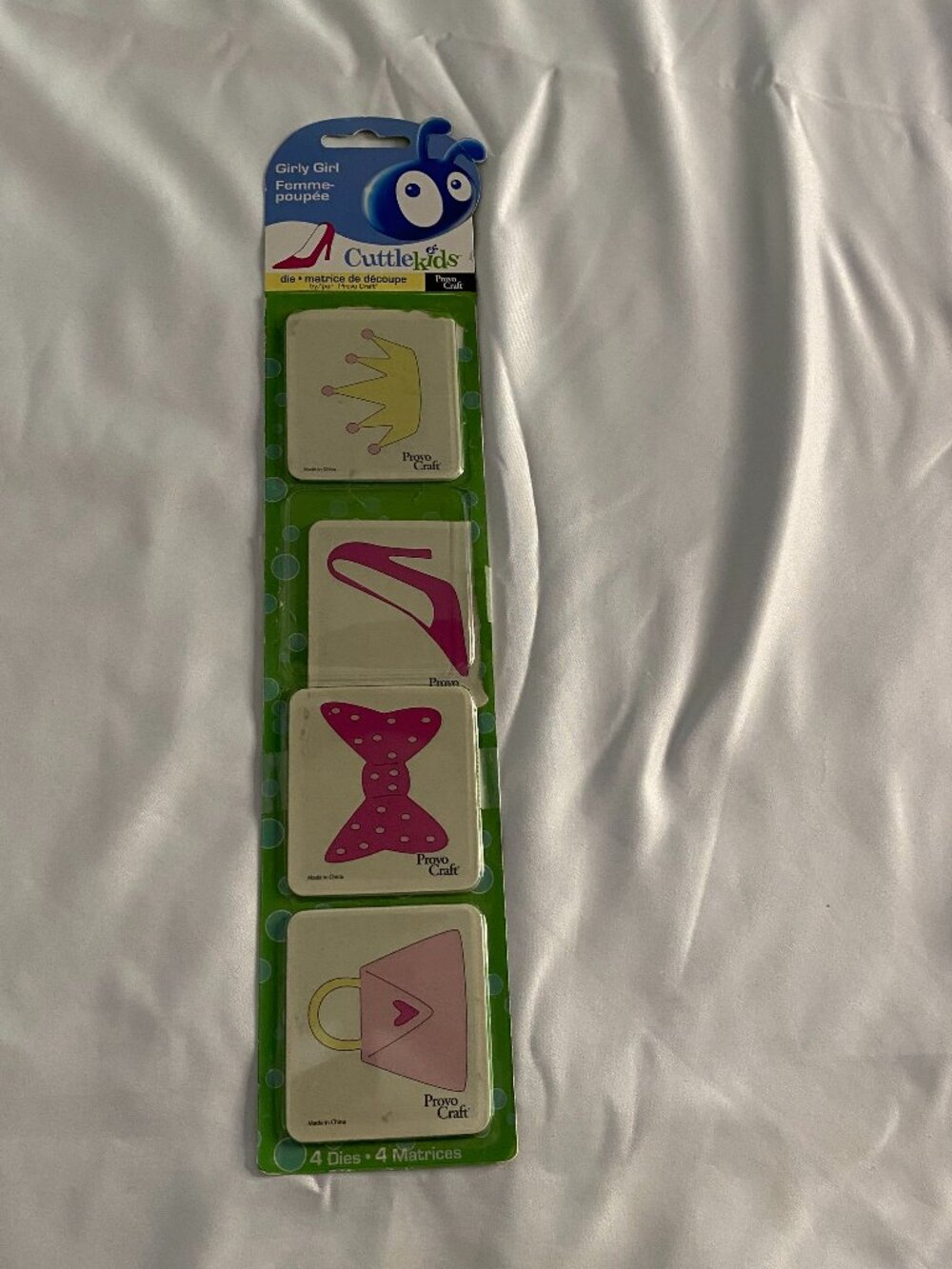 Provo Craft Cuttlekids Girly Girl 4-Piece Cutting Die Set